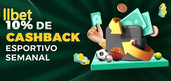 10% de bônus de cashback na llbet